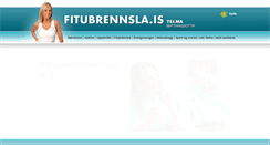 Desktop Screenshot of fitubrennsla.is