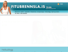 Tablet Screenshot of fitubrennsla.is
